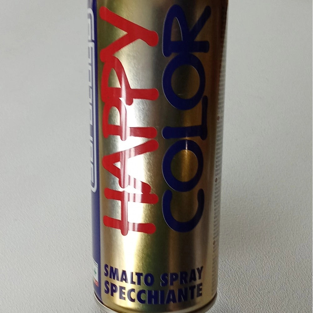 Saratoga bomboletta happy color 400ml specchiante lucido, colori happy color acciaio