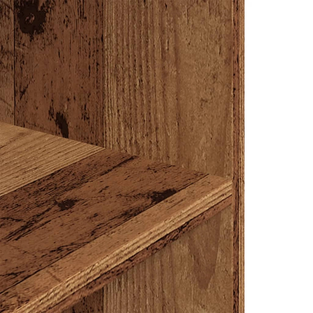 Supporto per acquario finitura legno invecchiato 36 x 75 x 72,5 cm legno ingegnerizzato marrone 02_0044714