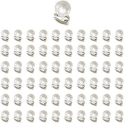 Accessori per capelli - Clips per capelli - Imitazioni di perle - 60 pezzi - Struttura resistente - Leggero - Accessori per la sposa - Perle artificiali
