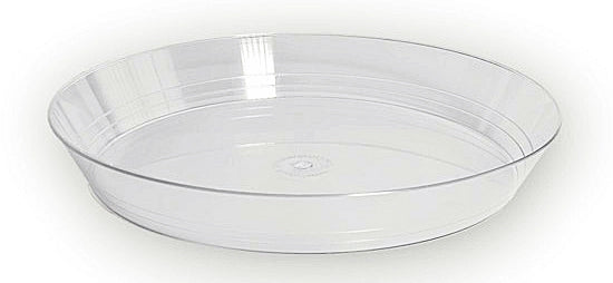 Set 5 Pezzi Vassoio Alimentare Tondo Trasparente Bavarese 24 cm