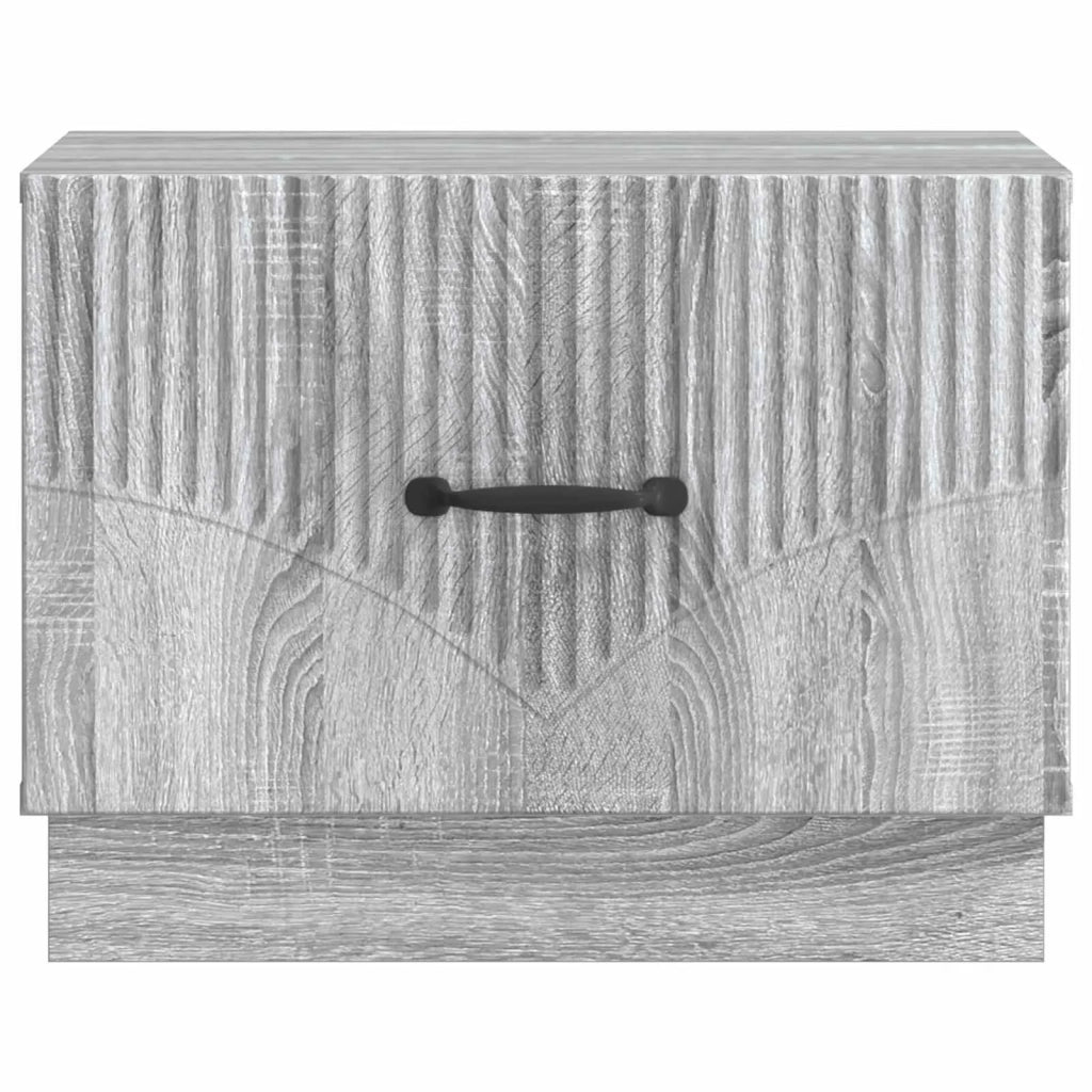 Tavolino da salotto con cassetto Grigio Sonoma 49 x 50 x 37 cm