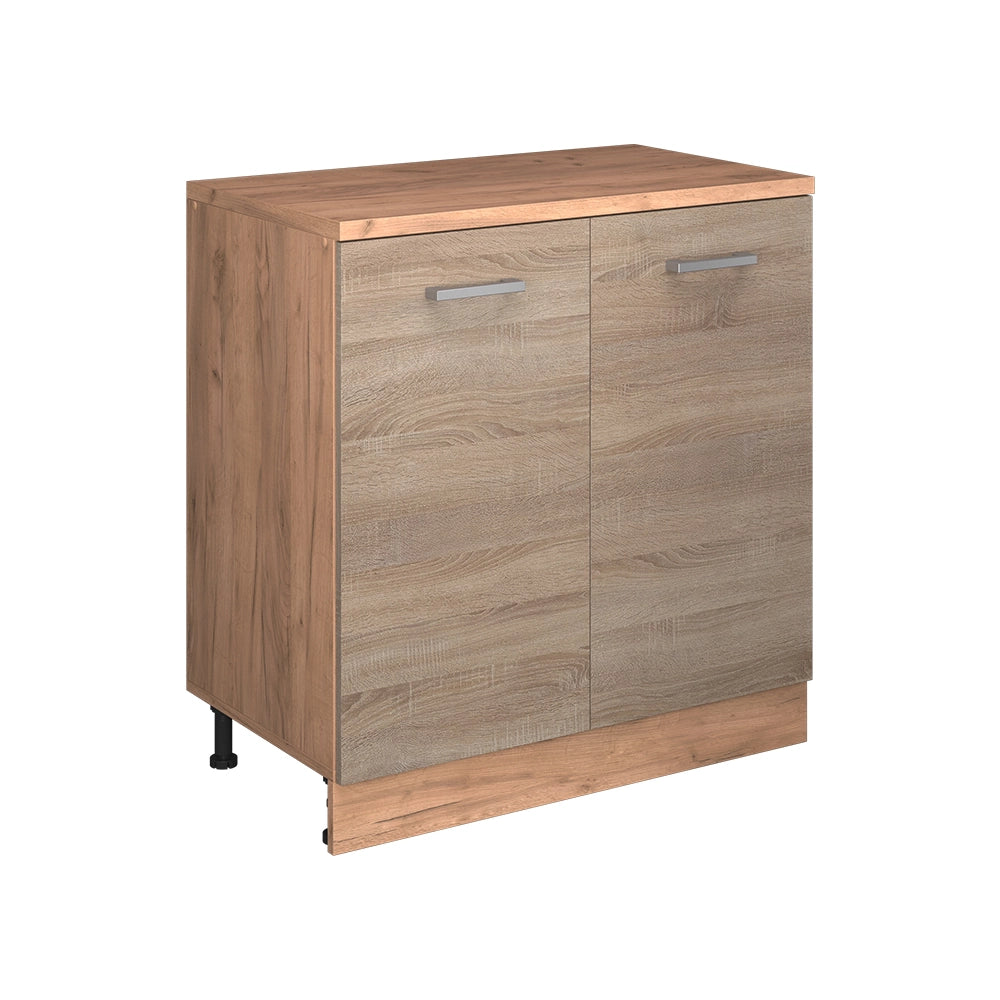 Mobile per mansarda Rion Sonoma/Rovere dorato 80 x 83.8 cm senza inclinazione con 2 ante Vicco