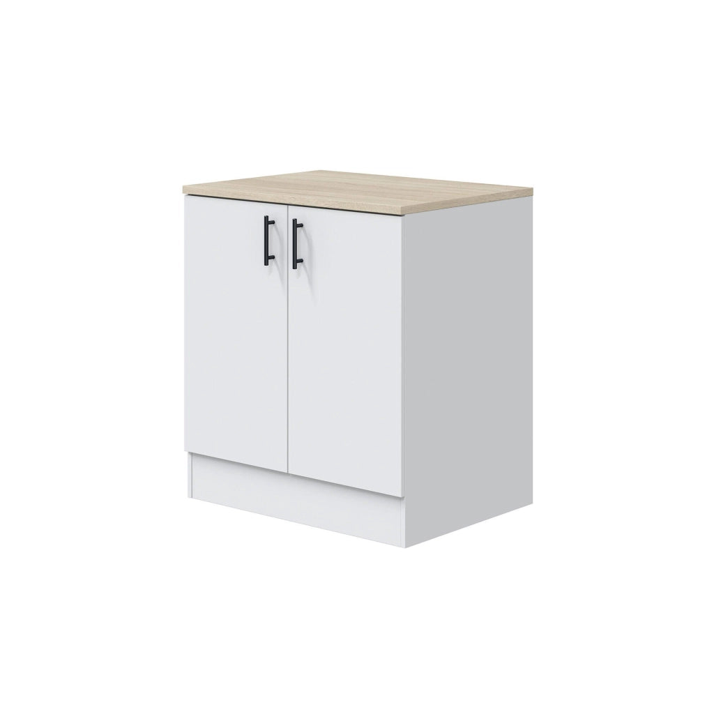 Cucinino Velvenia, Cucina un Cassetto, Elettrodomestici non inclusi, Bianco