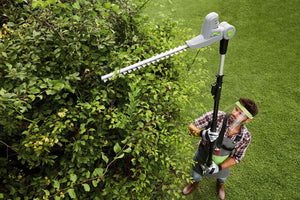 Tagliasiepe Telescopico a Batteria Verdemax TT20 Estensibile 225-280 cm 20V lama 46 cm con Batteria Nero e Verde