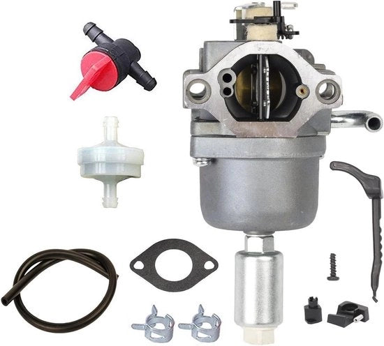Kit di regolazione del carburatore con filtro del carburante per Briggs Stratton 591731 593514 697141/190 698445 699109/937 791858/888 792171 793224 7991858/888 79910418 - Facile da installare