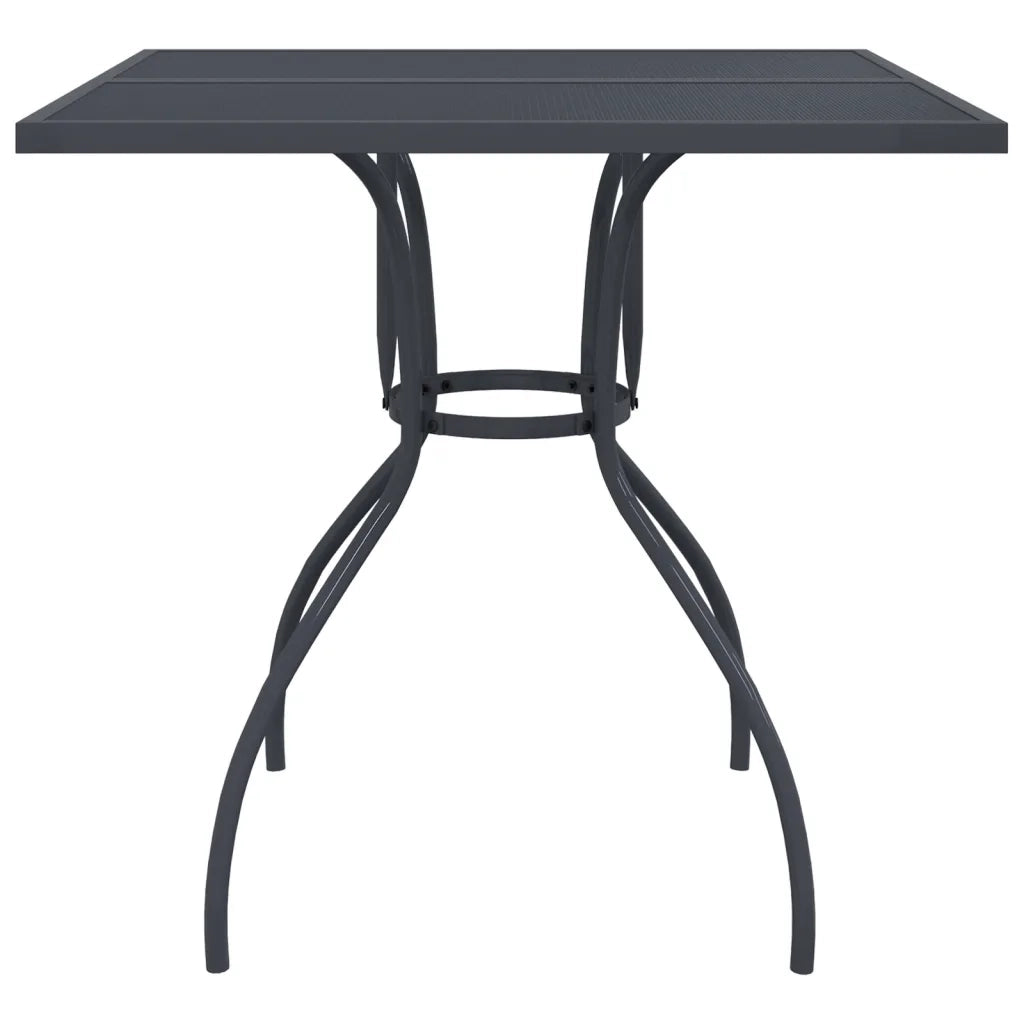 Set da Pranzo da Giardino 3pz Antracite in Rete Metallica 3211809