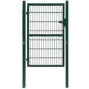 Cancello da Giardino 2D (Singolo) Verde 106 x 230 cm cod mxl 50361