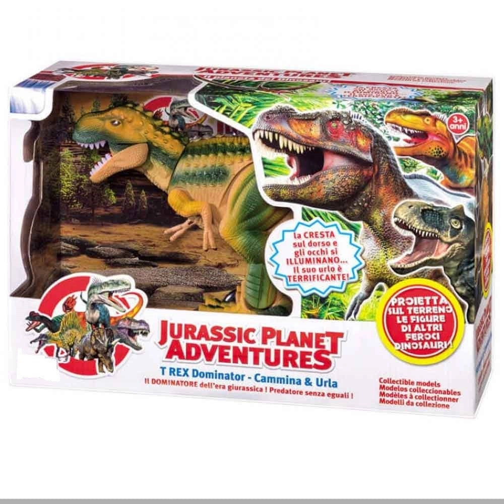 Trade Shop - Dinosauro T-rex Camminante Con Luci Suoni Versi E Movimenti Giocattolo Bambini -