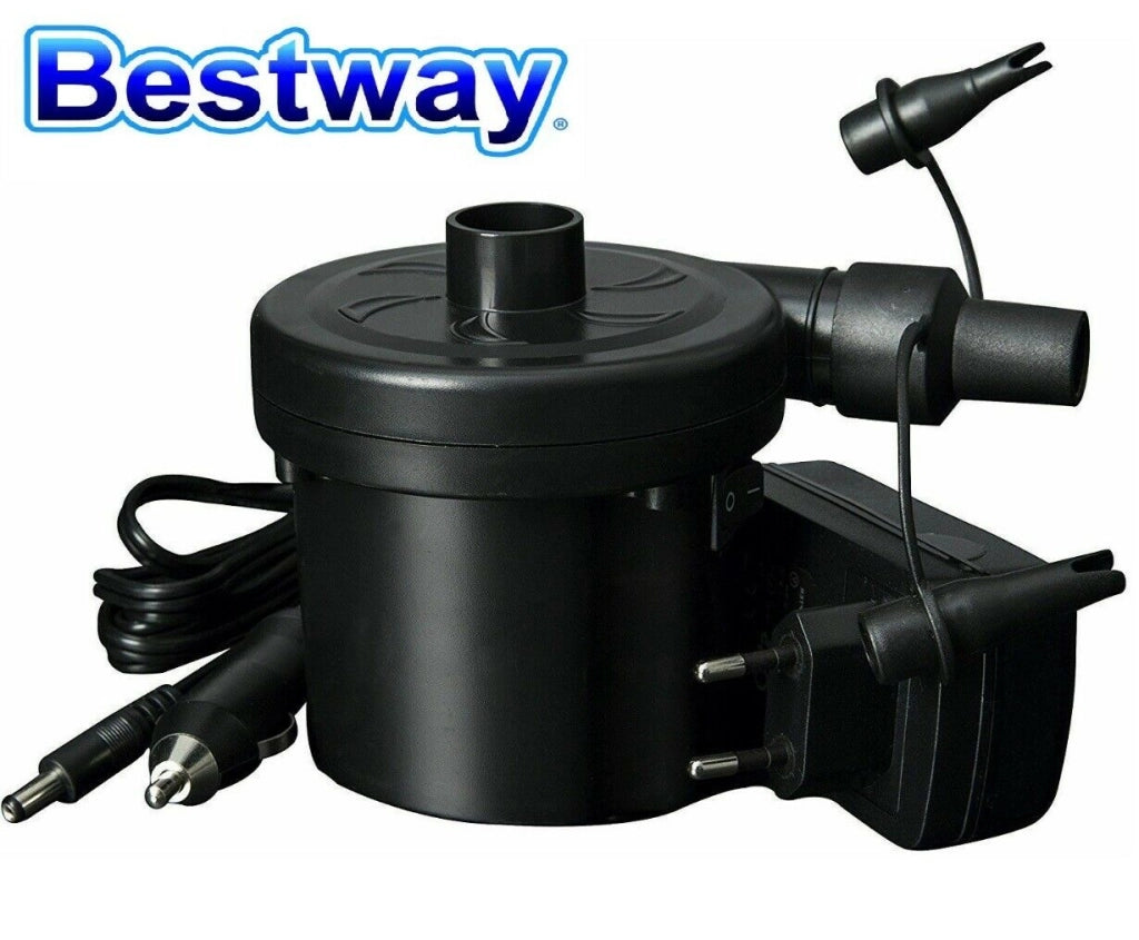Compressore Gonfiatore gonfia sgonfia Per gonfiabili piscine da 12v e 220v