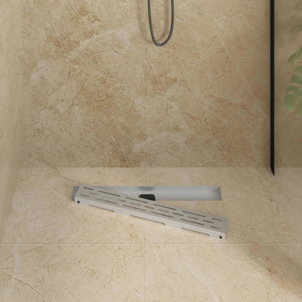 Scarico doccia con copertura in vetro e sifone a 360¡ã 60 cm CFW9499134