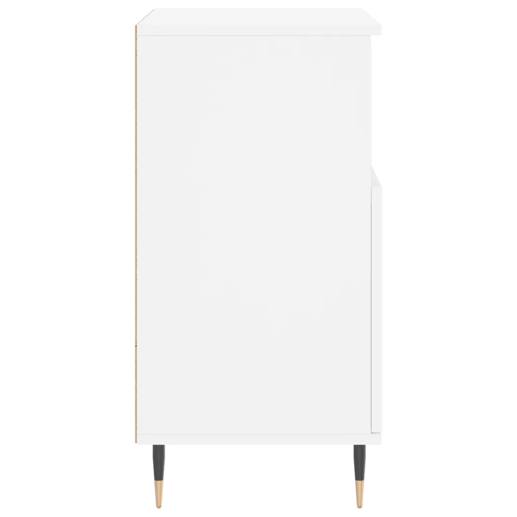 Credenza | Madia | Buffet da pranzo | Armadio da pranzo Bianca 60x35x70 cm in Legno Multistrato