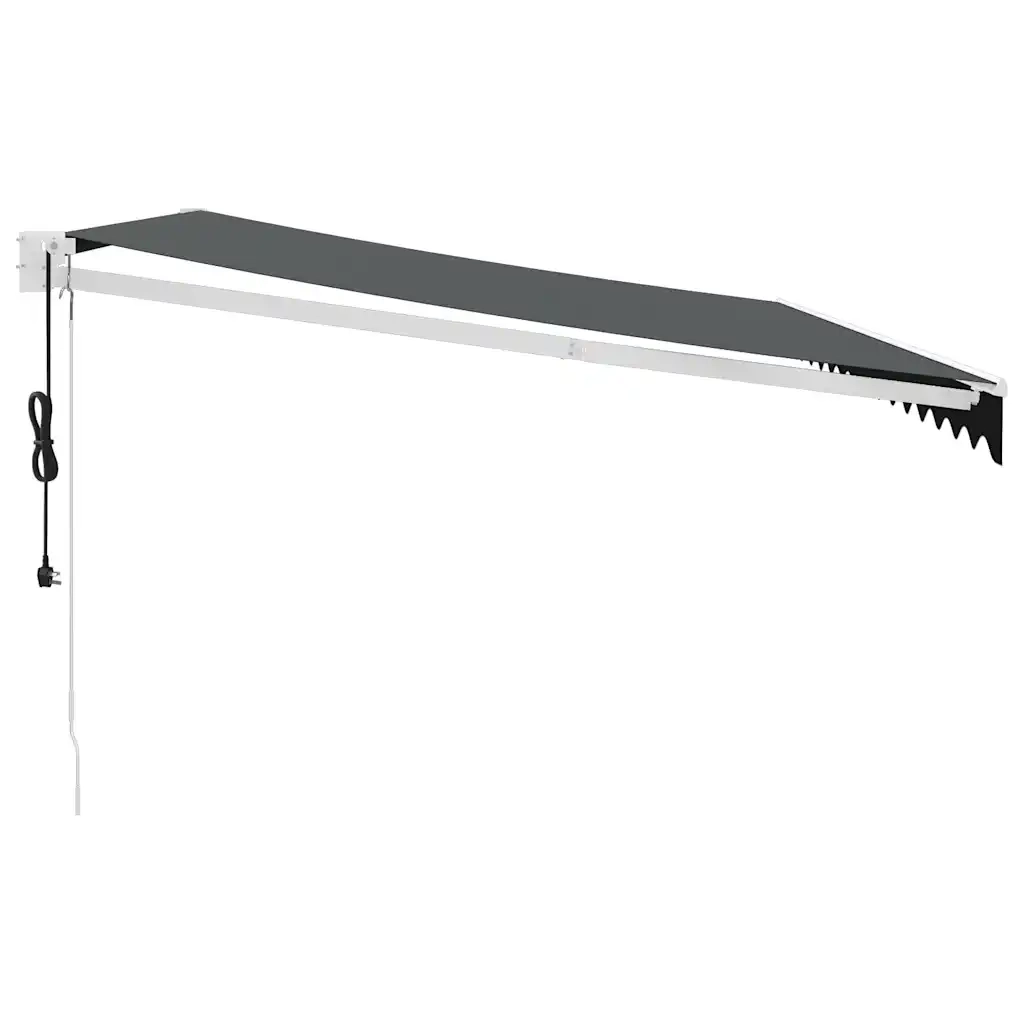 Tenda Sole Automatica Retrattile Antracite 4,5x3 m 3154489