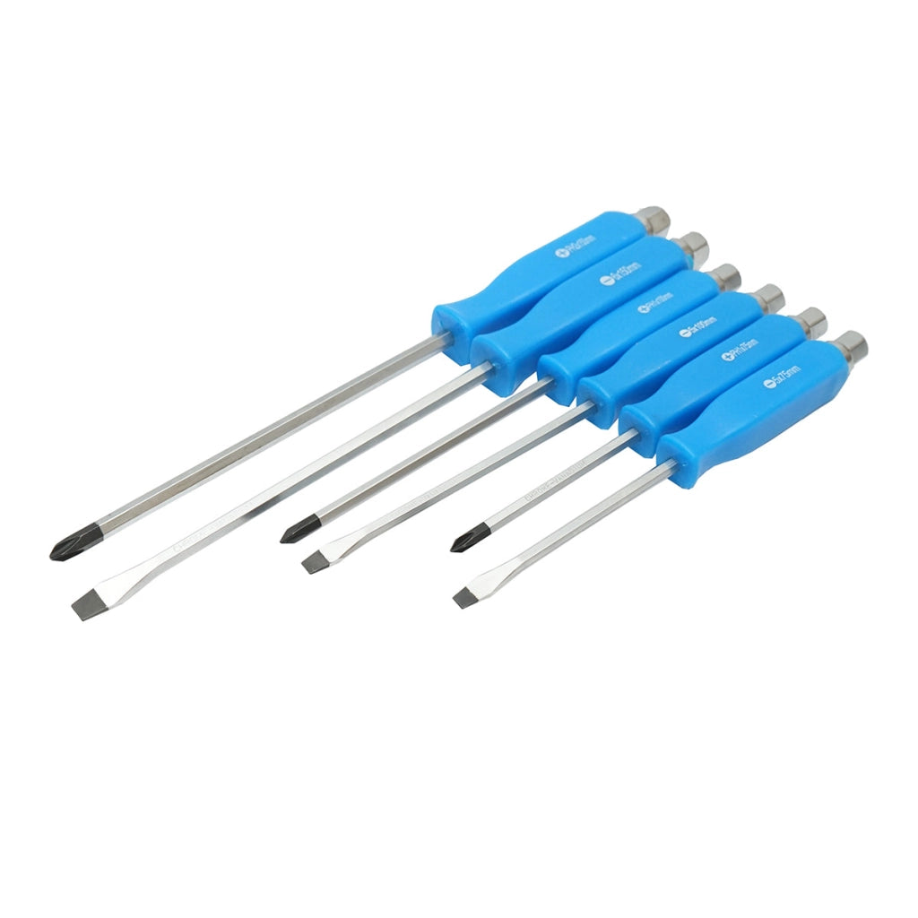Set di 6 cacciaviti a impulsi 5-150 mm Cromo-Vanadio