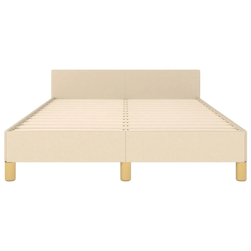 Giroletto senza Materasso Crema 120x200 cm Tessuto