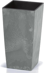 Deuba Fioriera effetto cemento Grigio 91L vaso per piante 75 x 40 x 40 cm vasi da ingresso giardino interni esterni
