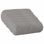 Federa 6 pcs HEERLEN Grigio Chiaro Ø 15 x 40 cm corduroy 923242