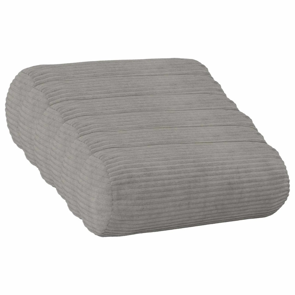 Federa 6 pcs HEERLEN Grigio Chiaro Ø 15 x 40 cm corduroy 923242
