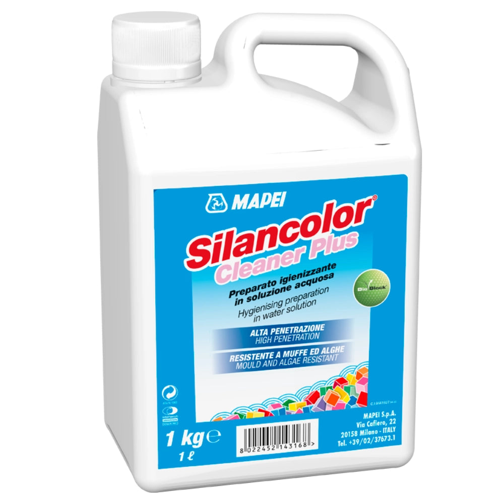 Mapei silancolor cleaner plus trattamento antimuffa per superfici 1 kg