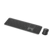 Logitech set di mouse e tastiera 920-012483 / mk950 signature slim grafite