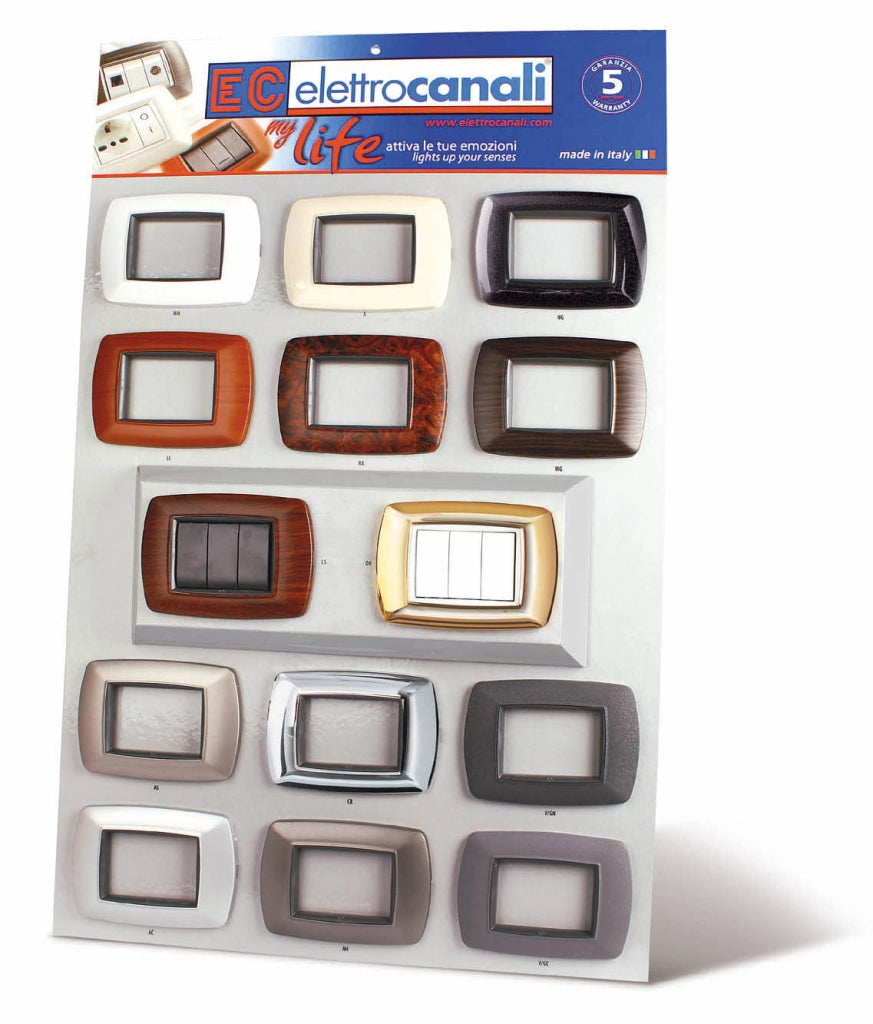 Espositore Dimostrativo Serie Life Elettrocanali