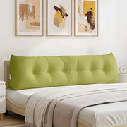 Cuscino per Schiena Verde chiaro 180 x 24 x 50 cm Tessuto