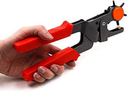 Perforatrice per fori di cinghia e boreria - Manico in Acciaio Inox Durevole