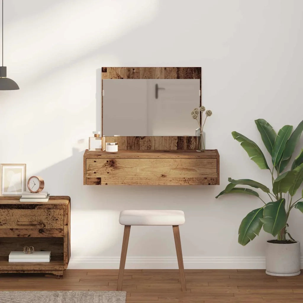 Tavolo da Trucco Marrone 83 x 40 x 70 cm Legno multistrato 865206