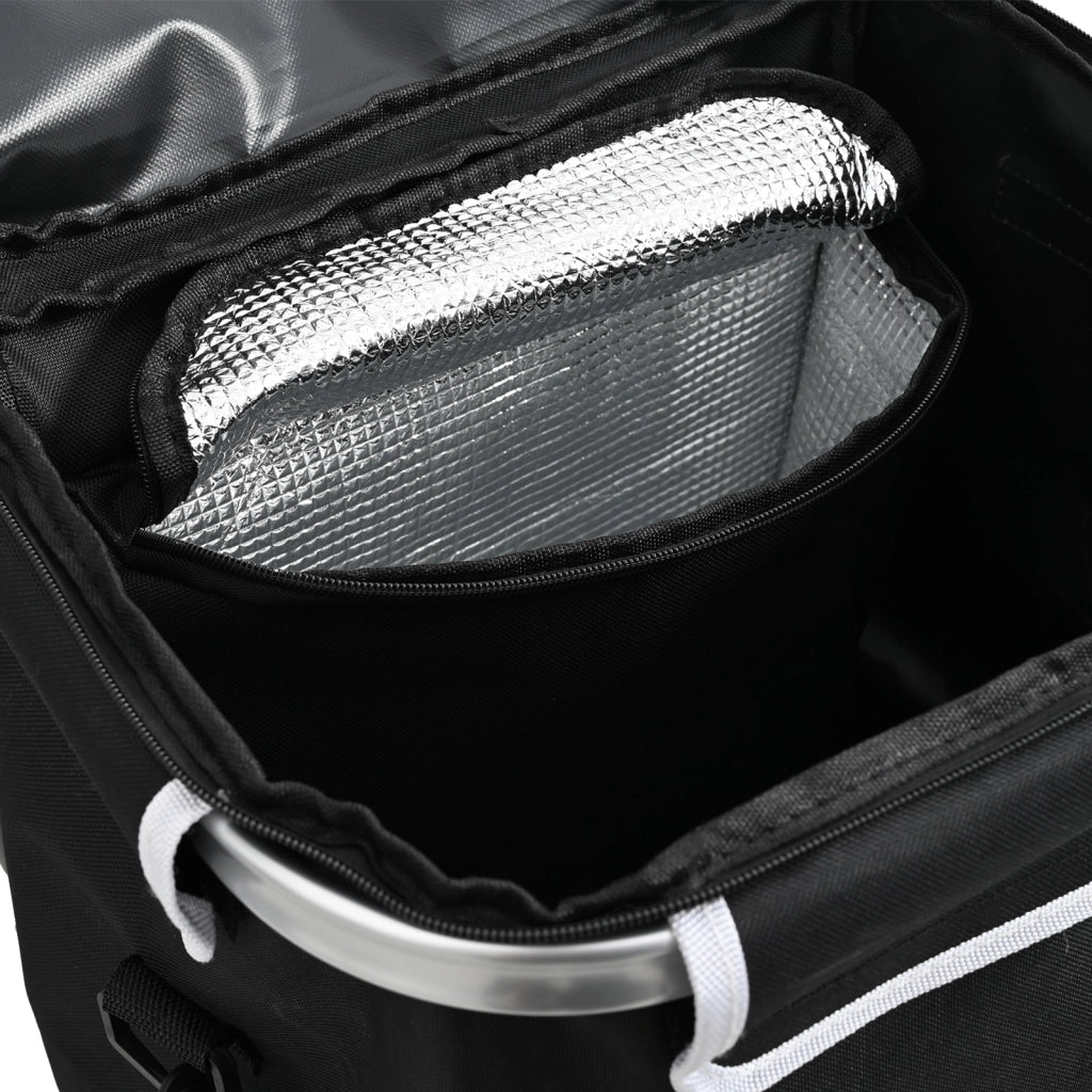 Carrello della spesa  con scalatore di gradini Nero 40 L