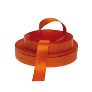 Trade Shop - Set 6 Pezzi Nastro Di Raso Arancione 2cmx25m Bomboniere Regali -