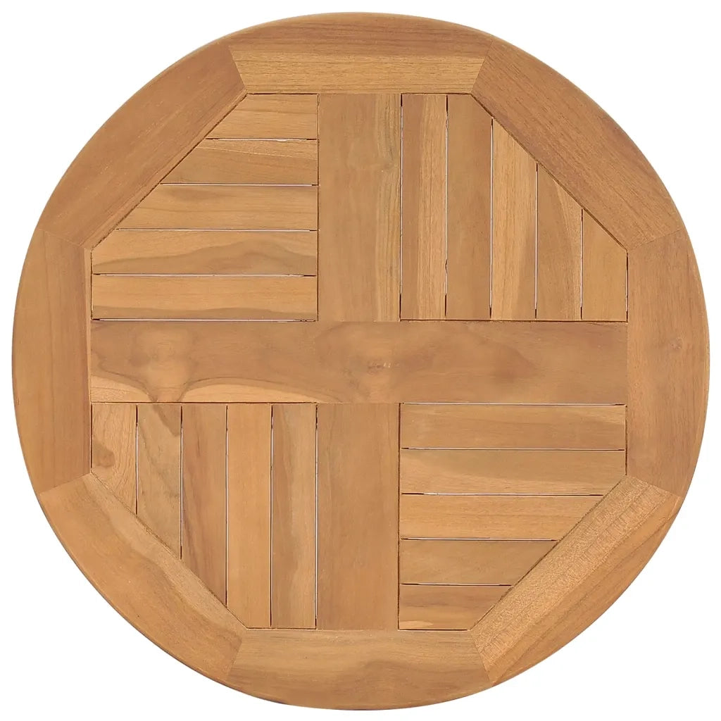 Tavolino da Bistrot Ã˜60x60 cm in Massello di Teak cod mxl 18741