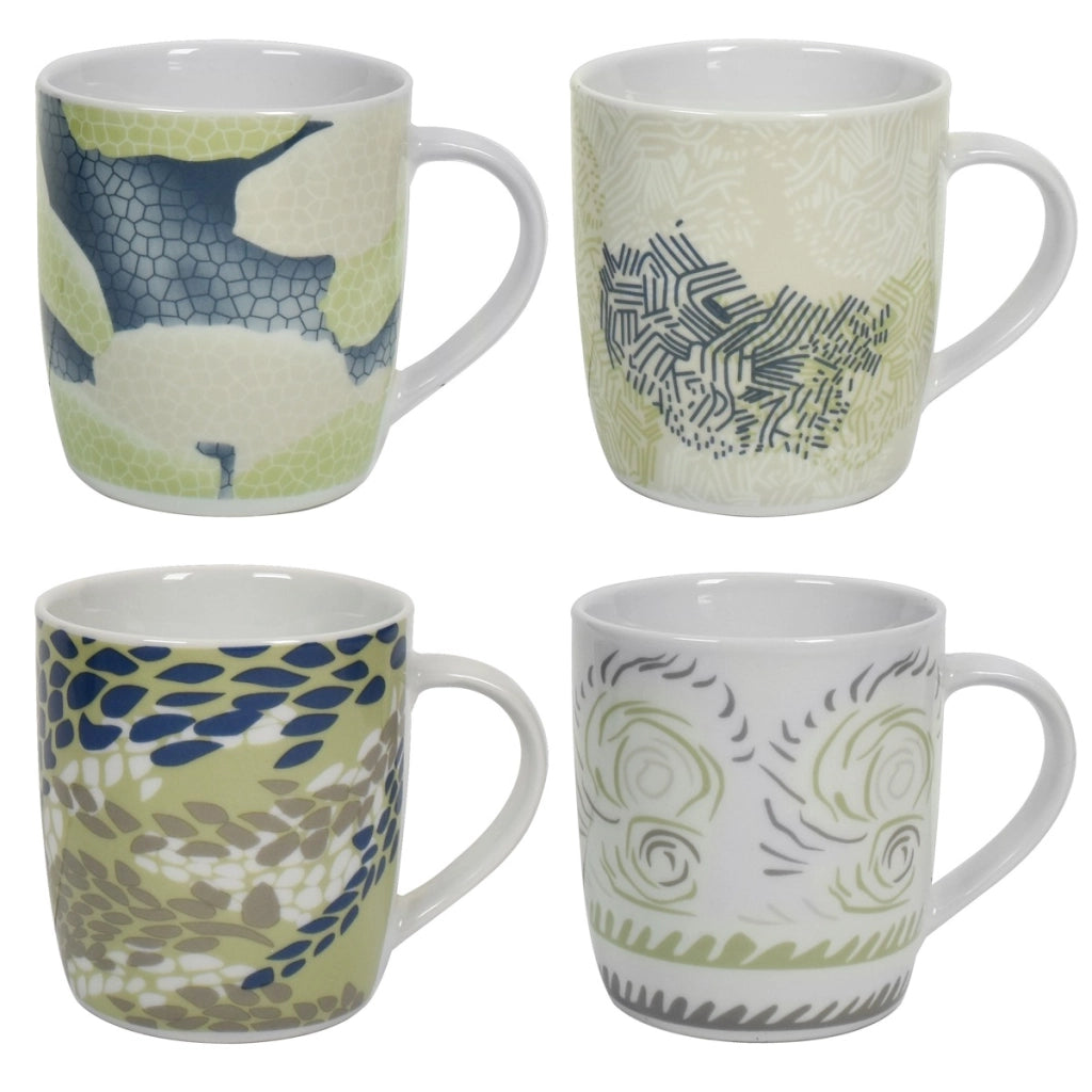 GIAPPOLINE TAZZA MUG 350 CC TOKIO IN CERAMICA PER COLAZIONE CON MANICO