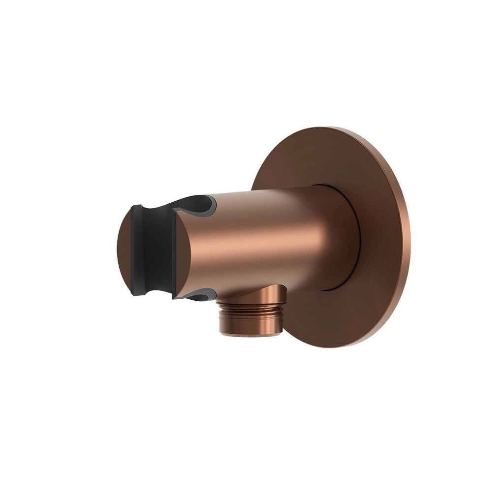 SINED Supporto a muro per doccino Levante oro rosa in acciaio inox 316L finitura oro rosa SUPPORTO-MURO-DOCCINO-LEVANTE-ORO-ROSA