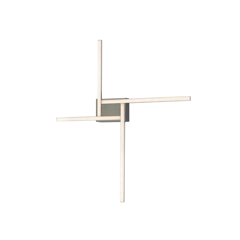 Plafoniera Moderna Melbourne Cemento E Alluminio Led Integrato 30W 3000K/6000K