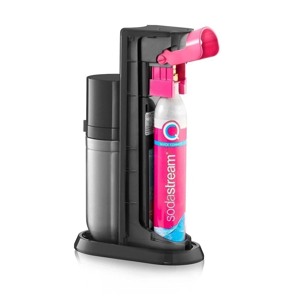 SodaStream DUO Nero, Acciaio inossidabile