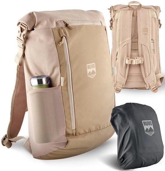 Borsa Premium Rolltop con 26 a 34 litri di spazio di stoccaggio, costruzione impermeabile e robusta | Borse da lavoro, viaggio e tempo libero