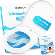 Comodo coperchio della toilette con meccanismo di chiusura morbi