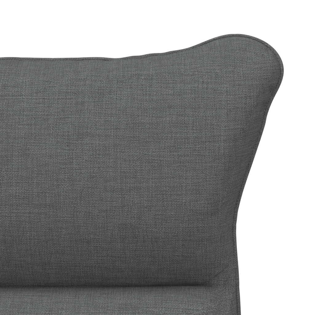 Poltrona Rilassante  in Tessuto Grigio Scuro
