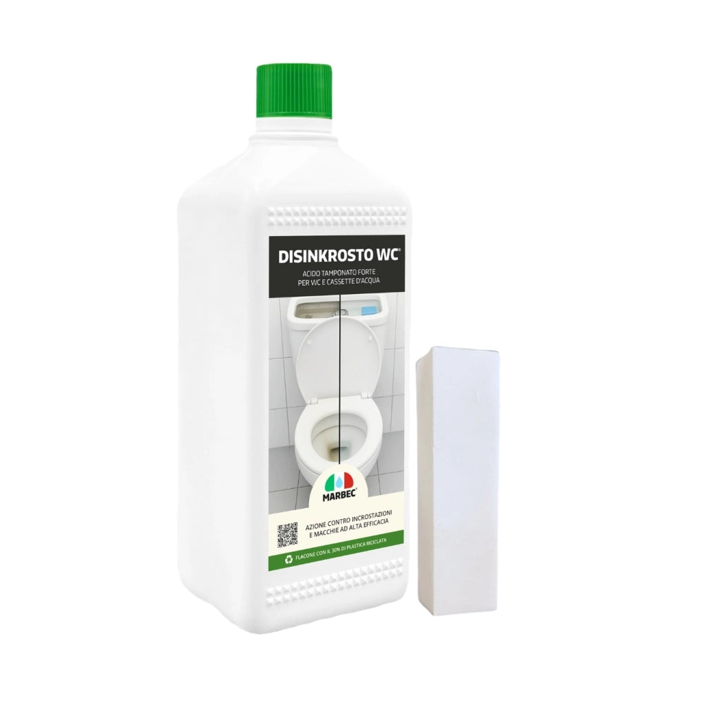 Disincrostante WC in gel elimina calcare ostinato DISINKROSTO WC® - 1LT