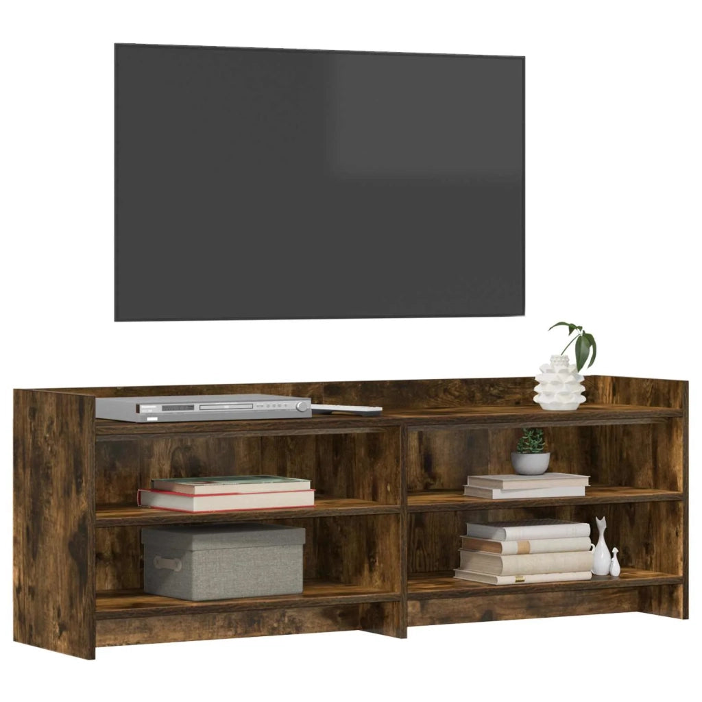 Mobile TV 135 x 33 x 47 cm Rovere Fumo Legno ingegnerizzato 8011231