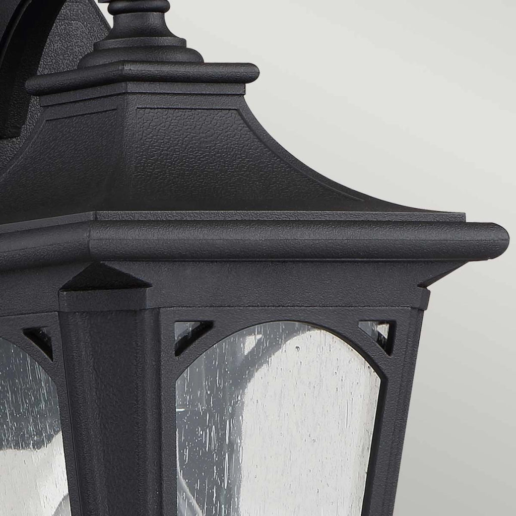 Applique da esterno nera E27 60W IP44 Bedford Quoizel
