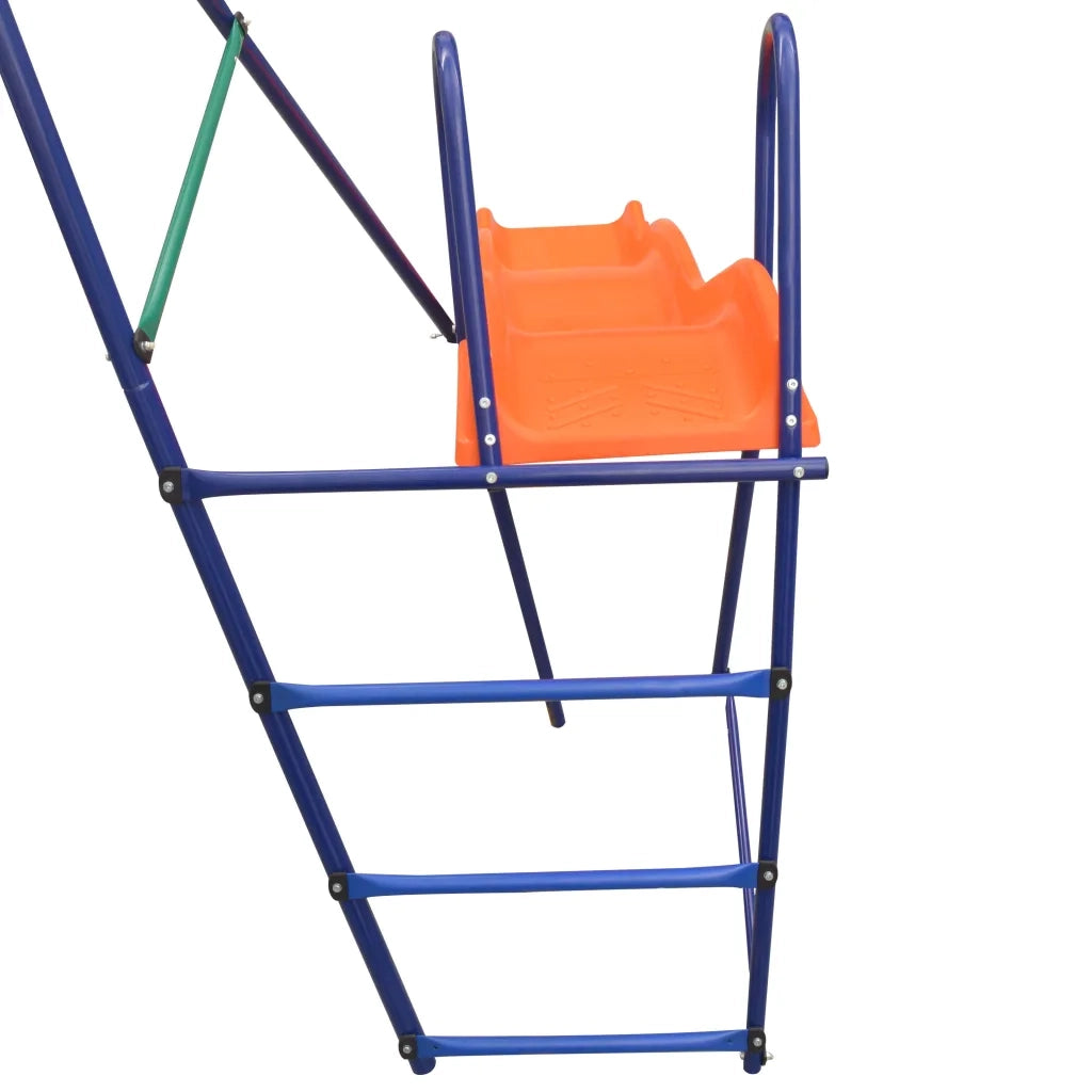 Set Altalene con Scivolo e 3 Sedili Arancione CFW1096989