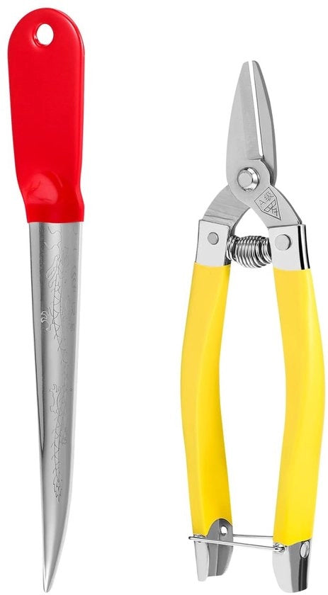 Set di rastrelli intrecciati - Rastrello con coperchio - Attrezzatura per la riparazione di rastrelli - Aiuto per intrecci - Meccanismo a leva duraturo - Sicuro per cani