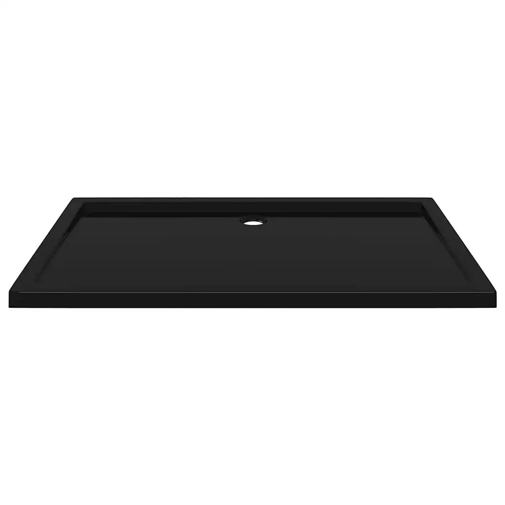 Piatto Doccia in ABS Rettangolare Nero 70x120 cm