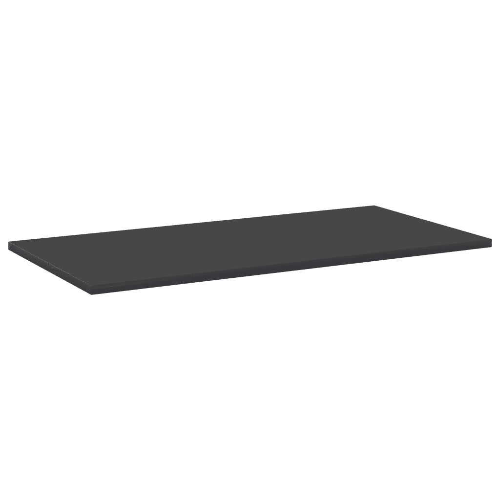 Ripiani per Libreria 8 pz Grigi 80x40x1,5 cm in Truciolato cod mxl 76169