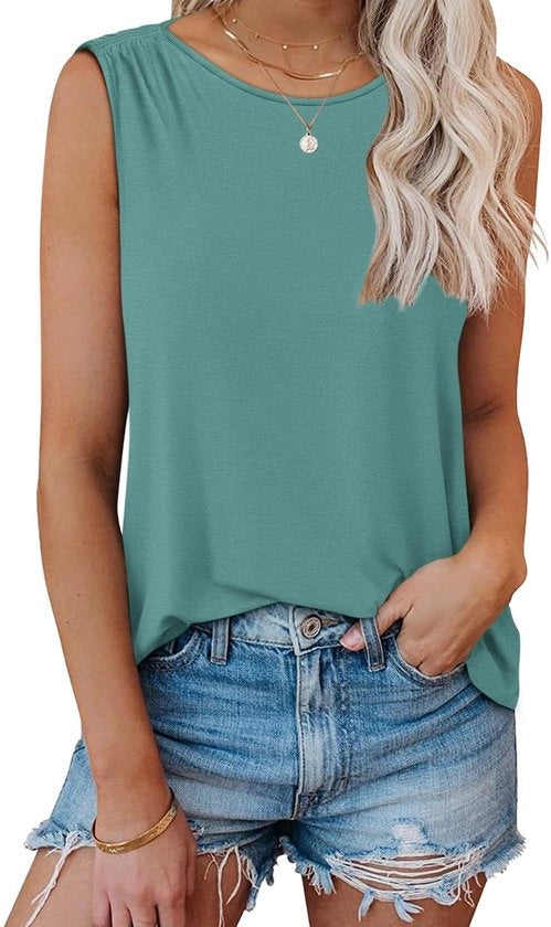 Tunica a Manica Lunga per Donna - Collo Ronde - Maglia a Manica Lunga - Materiale Respirante - Ideale per Tempo Libero