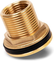 Regolatore di flusso universale 3/4 pollici in ottone - connessione per 3/4 pollici rubinetto/tappo rubinetto inclusi guarnizioni