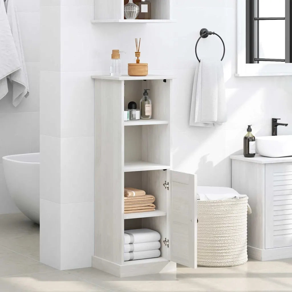 Mobile da Bagno VIGO Bianco e Bianco Antico 37 x 34 x 110 cm 4019112