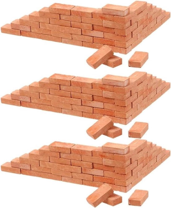 150 pezzi di gesso simile a mattonelle per mini accessori di giardino e per lavori di artigianato