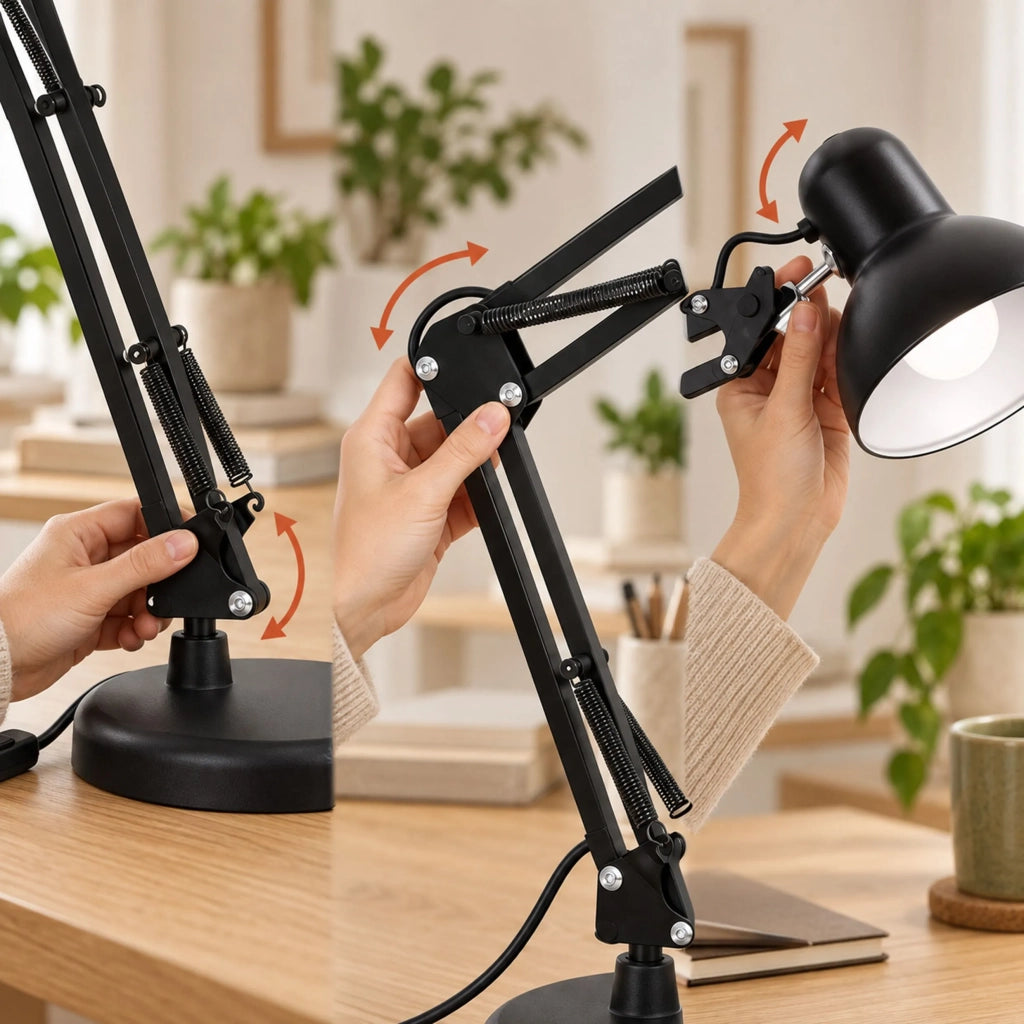 Lampada Da Scrivania Jnh042-1td Black