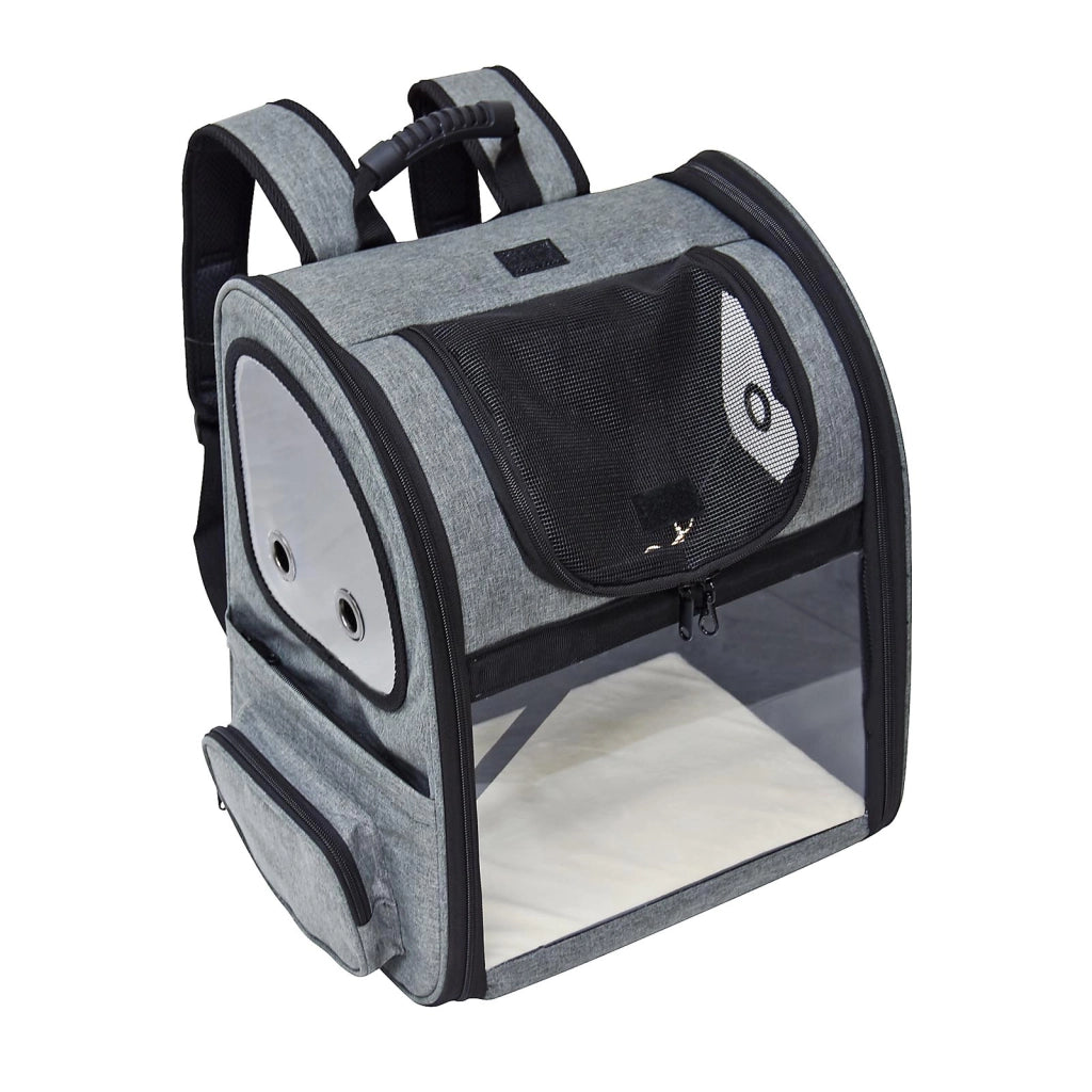 Fudajo Zaino porta animali estensibile Zaino per cani/gatti fino a 6kg Con rete e finestre